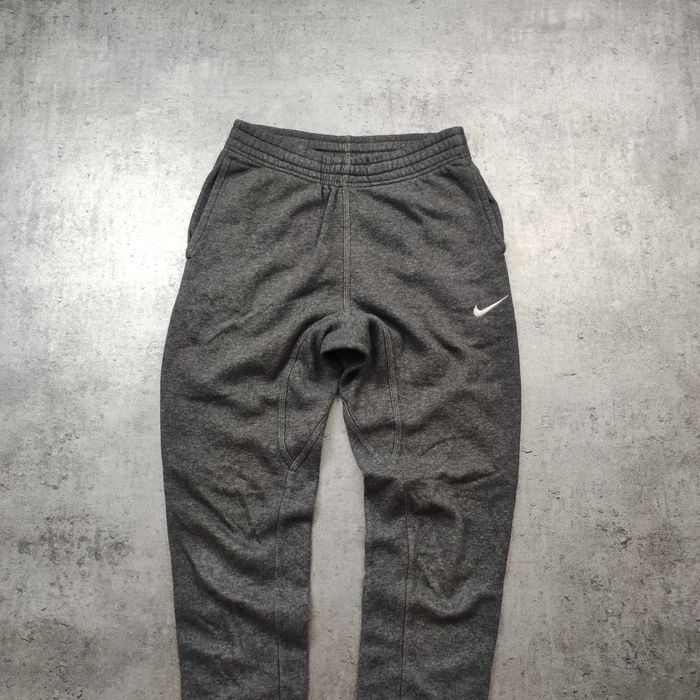 MĘSKIE Spodnie Dresy Dresowe Joggery Ciemno Szare Nike Trening Casual