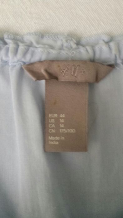 bluzka niebieska -bawełna