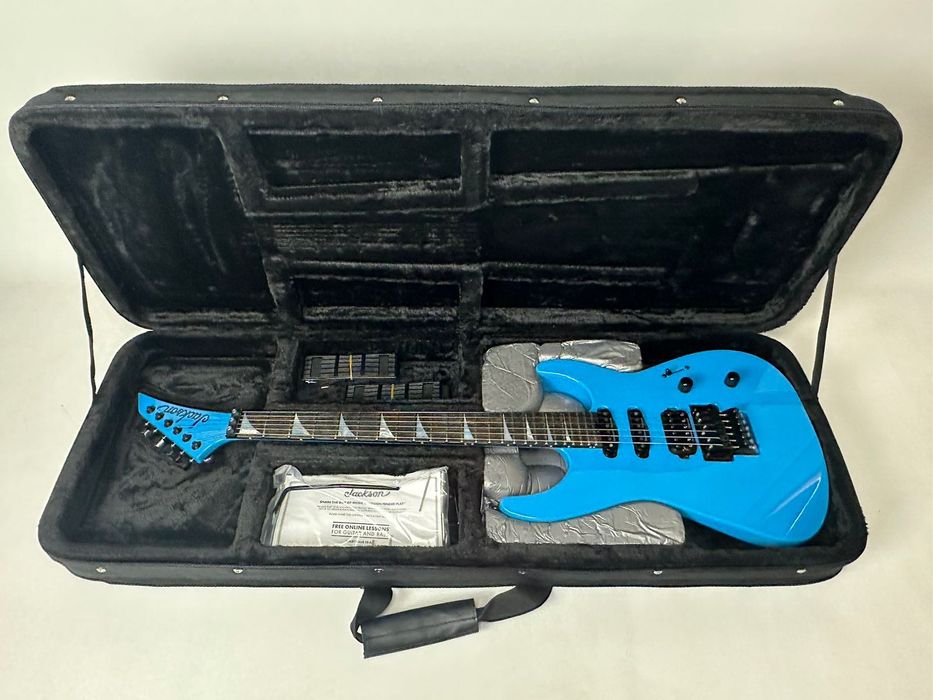 Ація! 2022 USA Jackson Soloist SL3 Riviera Blue (NEW, ebony, 1500!$)