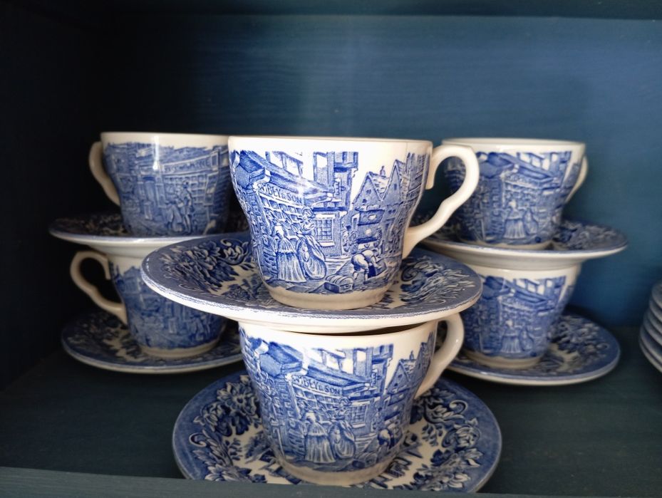 Blue Tableware Set444325617048627201