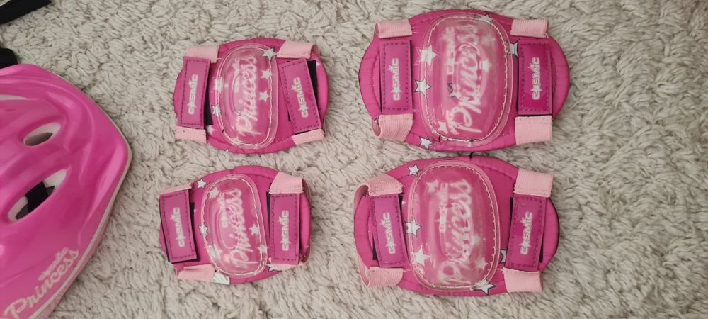 Capacete e kit de proteção