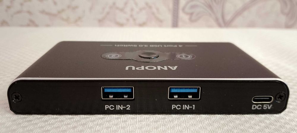 Переключатель Коммутатор Хаб Hub KVM Switch Anopu KS-001