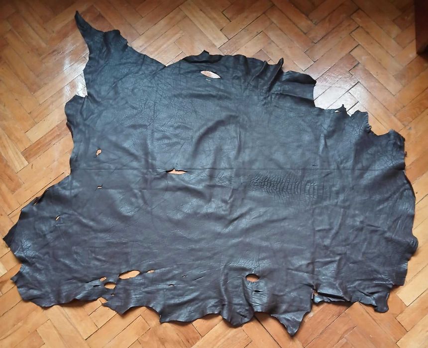 Кожа натуральная в кусках