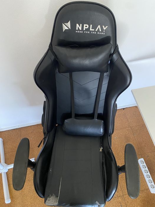 Cadeira Gamer N Play Preta – Conforto Otimizado