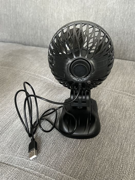 Новий USB вентилятор на прищіпці OUILA (360°, регулювання нахилу)