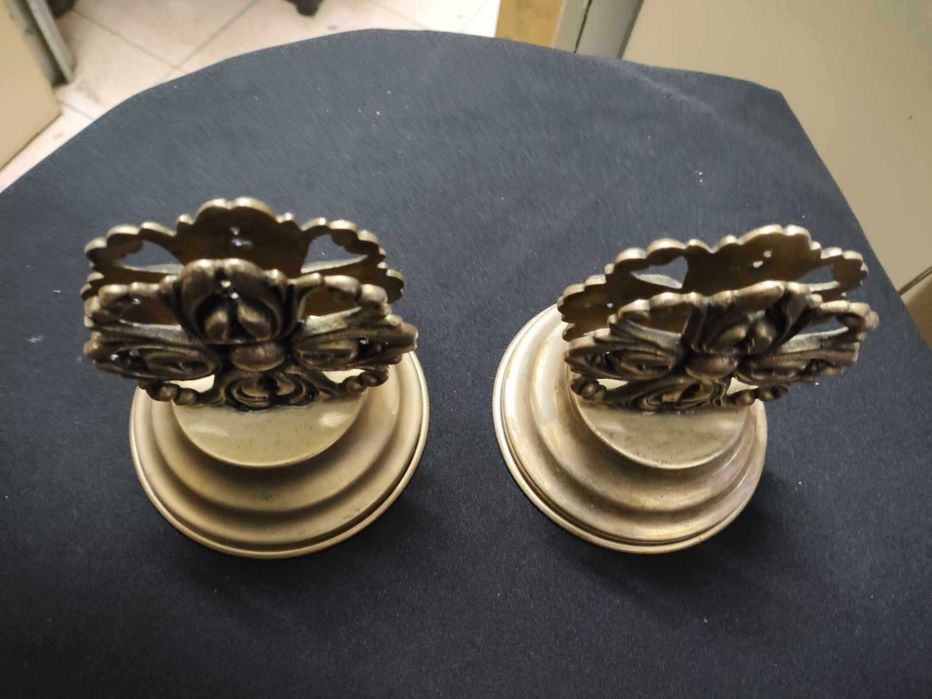 Lindos Porta-guardanapos muito antigos em casquinha de prata