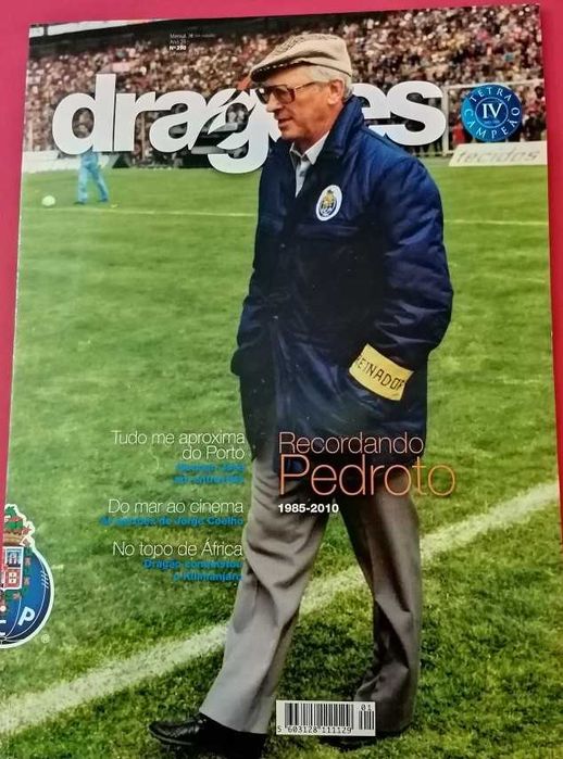 Revista Dragões recordando Pedroto