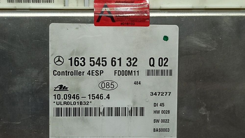 MÓDULO ESP MERCEDES CLASE M (W163) 270 CDI (163.113)