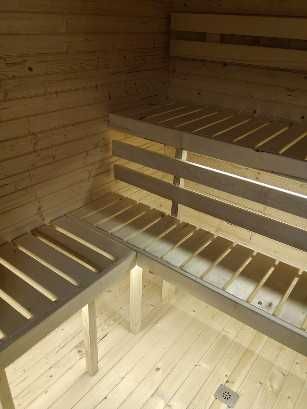 Sauna ogrodowa QUADRO 2,35 z beczką do morsowania