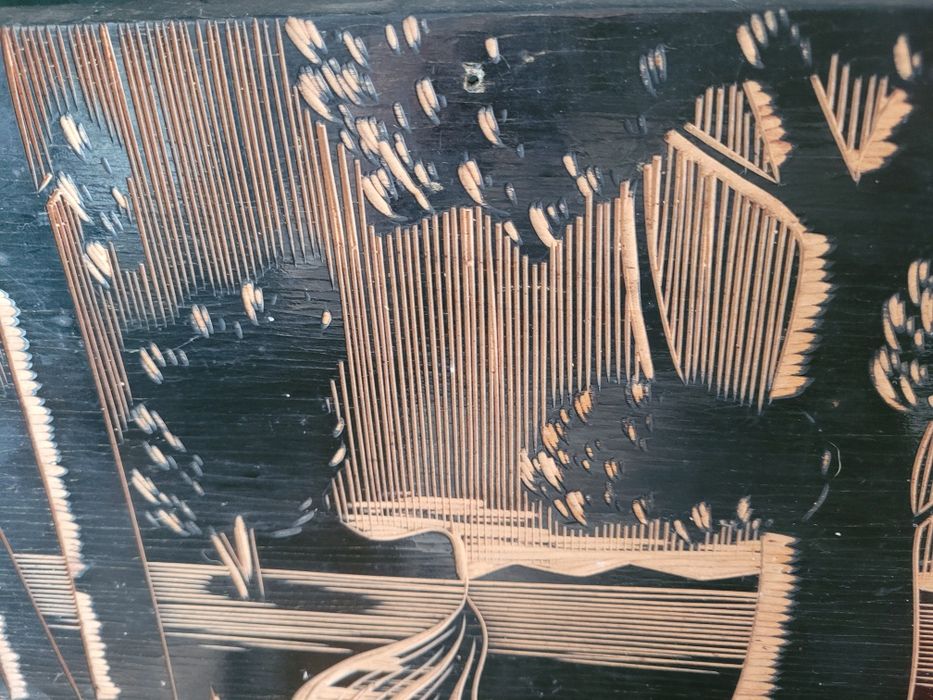 Drzeworyt na desce c.50 zł