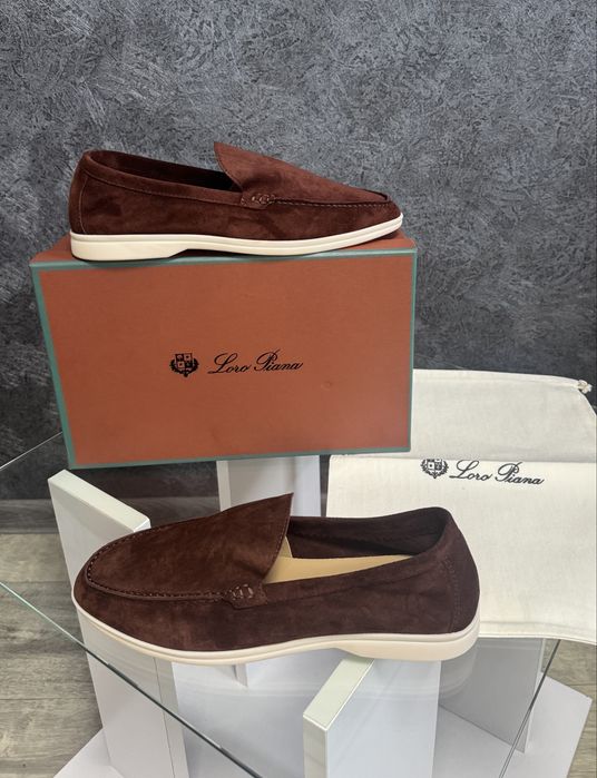 Туфли лоферы loro piana santoni  bottega veneta