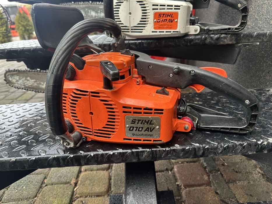 Piła spalinowa STIHL 010 AV gałęziówka aluminiowy karter pilarka