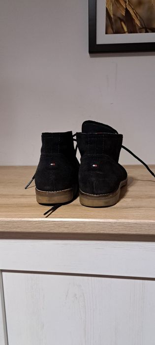 Buty damskie zamszowe Tommy Hilfiger