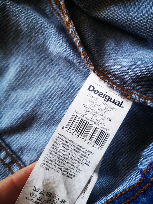 Desigual kurtka jeansowa 34/36