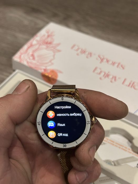 Женские часы смарт часы smart vip lady pro gold