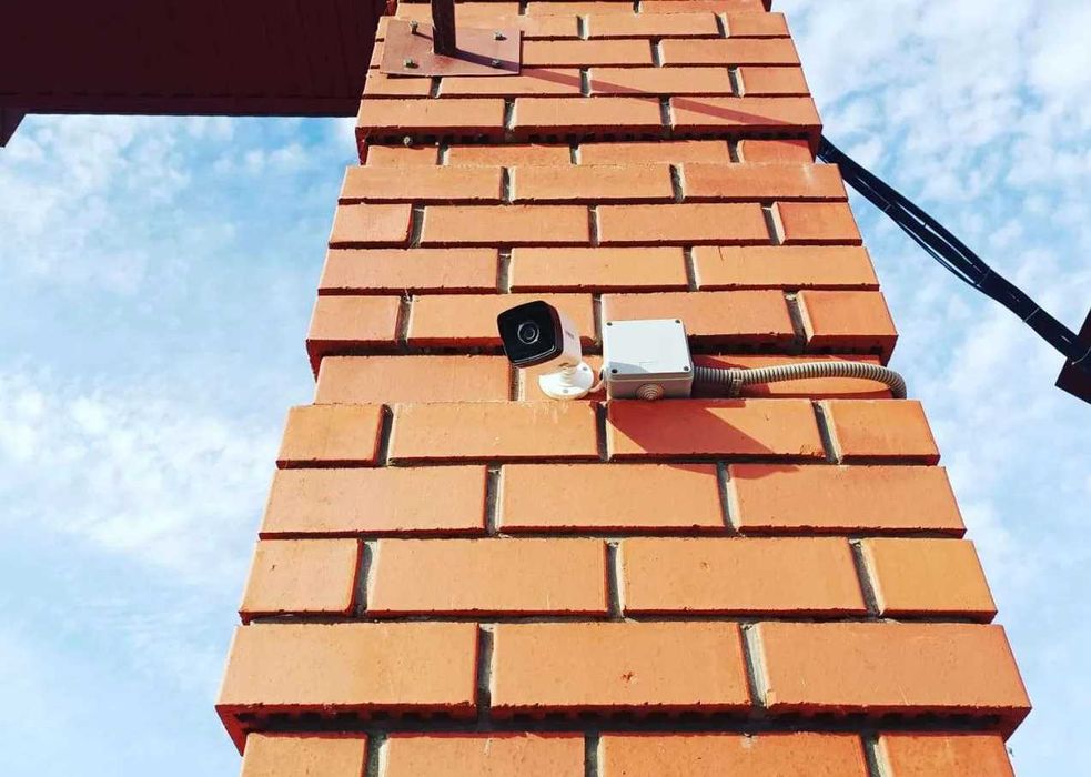 Монтаж видеонаблюдения, установка камер