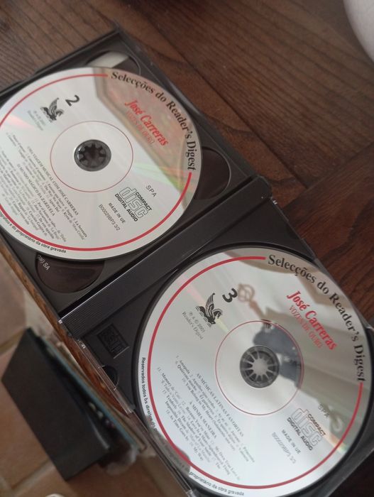 José Carreiras- 3 CDs vozes de ouro (novo)