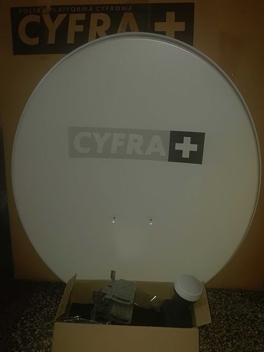 Talerz satelitarny Cyfra + nowy