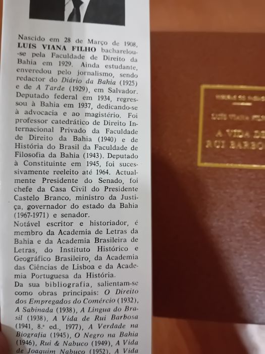 A Vida de Rui Barbosa