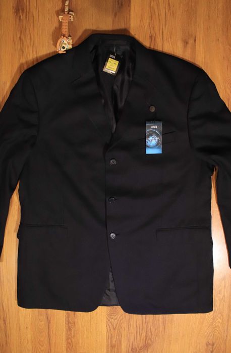 Marynarka Marks and Spancer r. M granatowa męska nowa elegancka