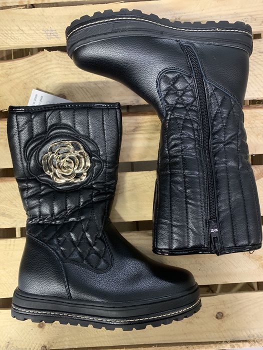 Buty zimowe dziewczęce
