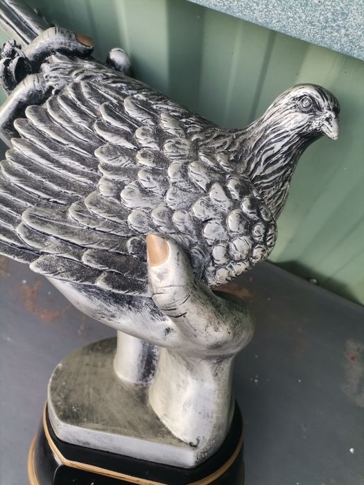 Trofeum z lat 60-tych XX wieku sport gołębi pocztowych Flandria Lier