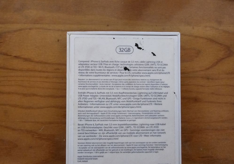 Vende-se iphone 6 para peças.