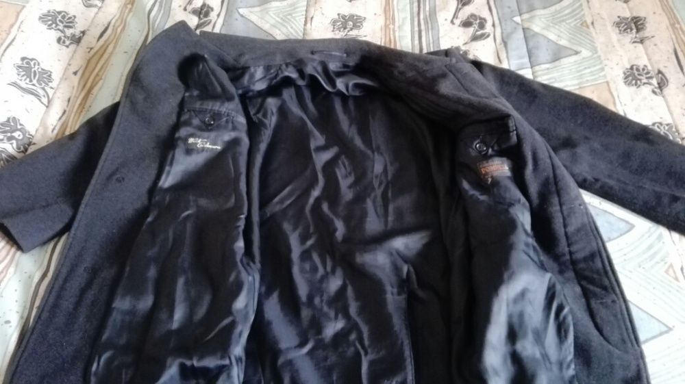 Sobretudo em lã e caxemira