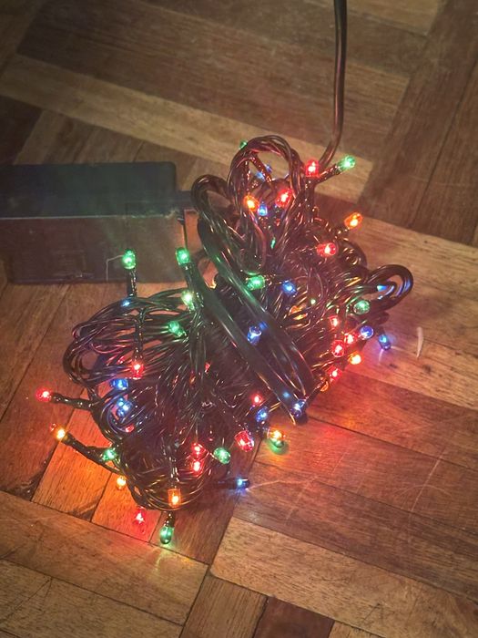 Corrente de Luzes de Natal 100 LEDs