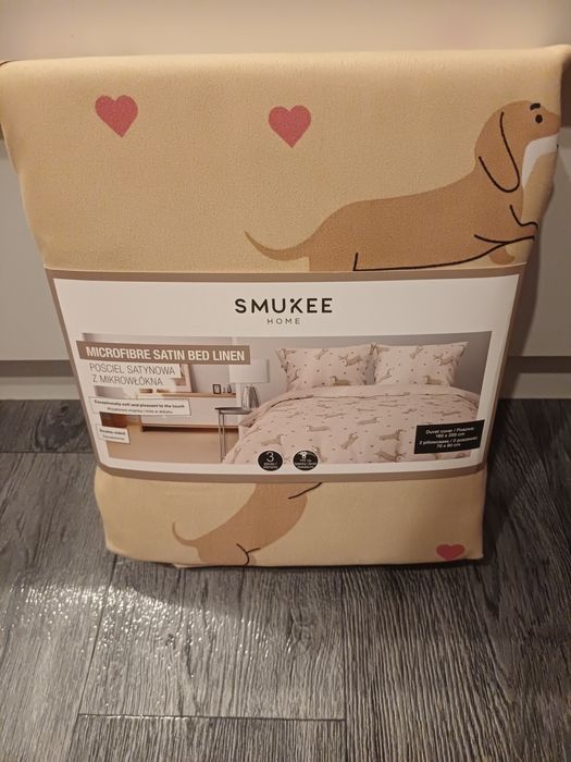 Pościel 160x200 jamniki pieski