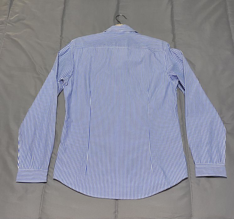 Camisa riscas algodão