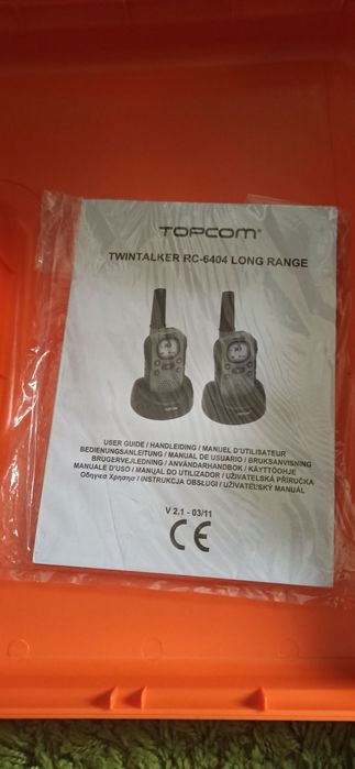 Novo - Walkie Talkie Topcom twintalker rc-6404 long range