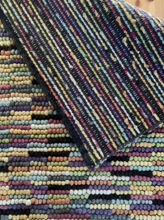 Tapete de lã 143 x 198 cm