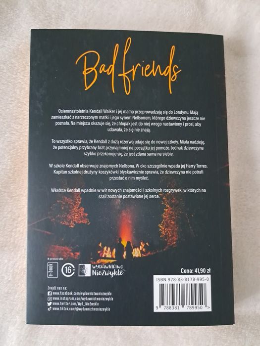 Książka Bad frienda Aleksandra Negrońska