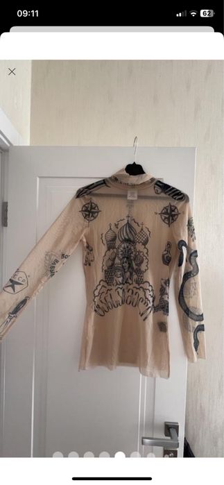 Топ Vetements / Демна Гвасалия оригинпл