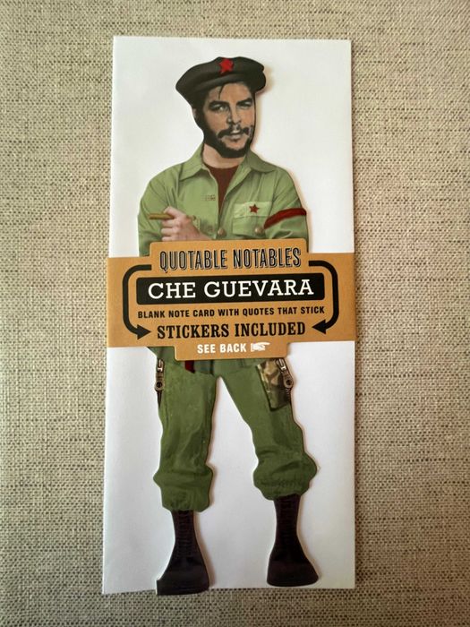Che Guevara Greeting Card and Stickers