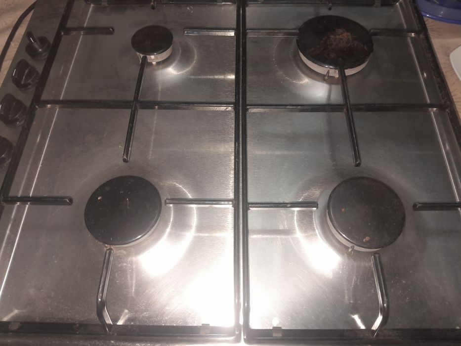 Placa BOSH de encastrar toda em inox 20€