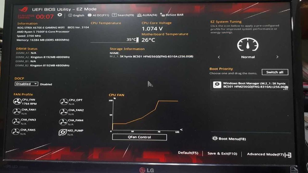 Материнська плата Asus ROG Strix X670E-E Gaming WiFi