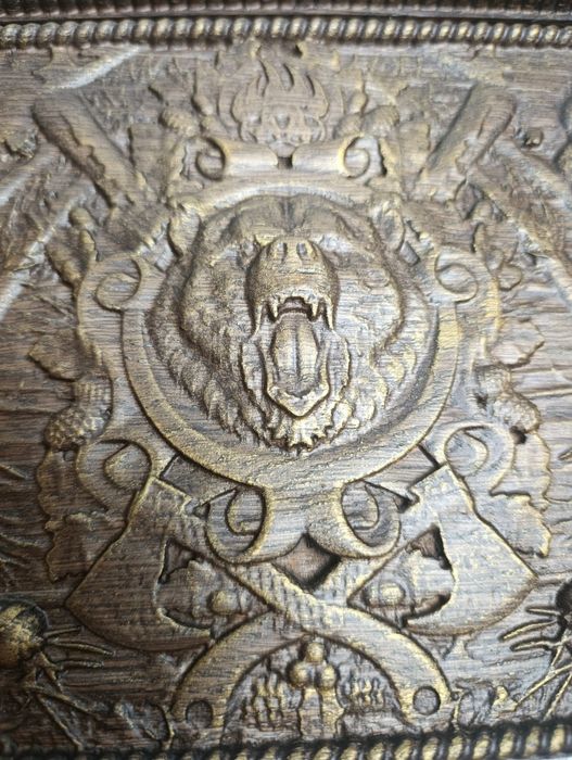 Нові нарди з натурального дуба 40х40см