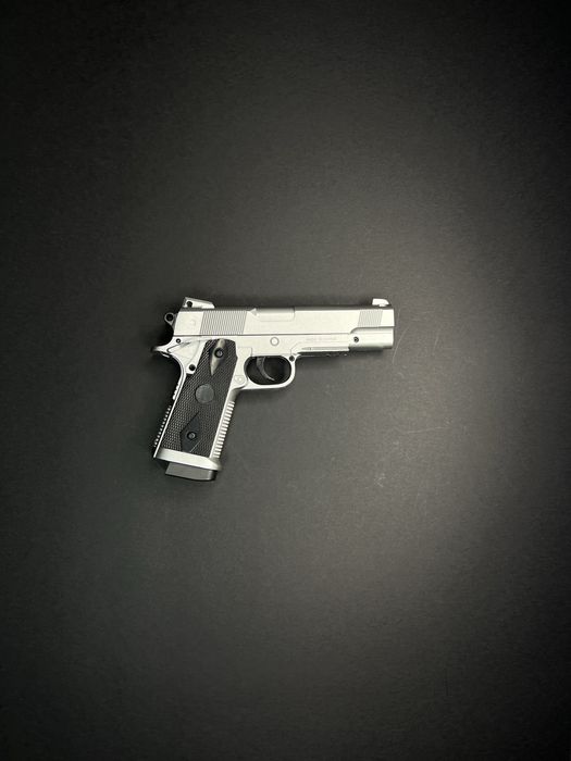 Металевий пістолет Ruger silver - модель ZM25 (іграшка)
