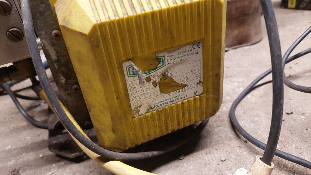 Pompa manometry Refco
