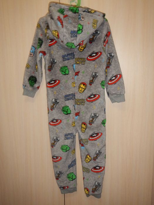 Флісовий сліп ромпер піжама marks & spencer p.110-116см(5-6років)
