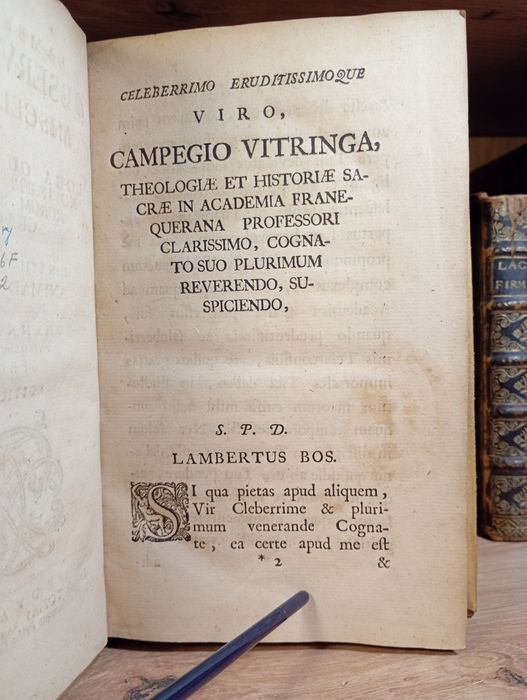Starodruk 1731 Uwagi Biblijne - Biblia - Religia