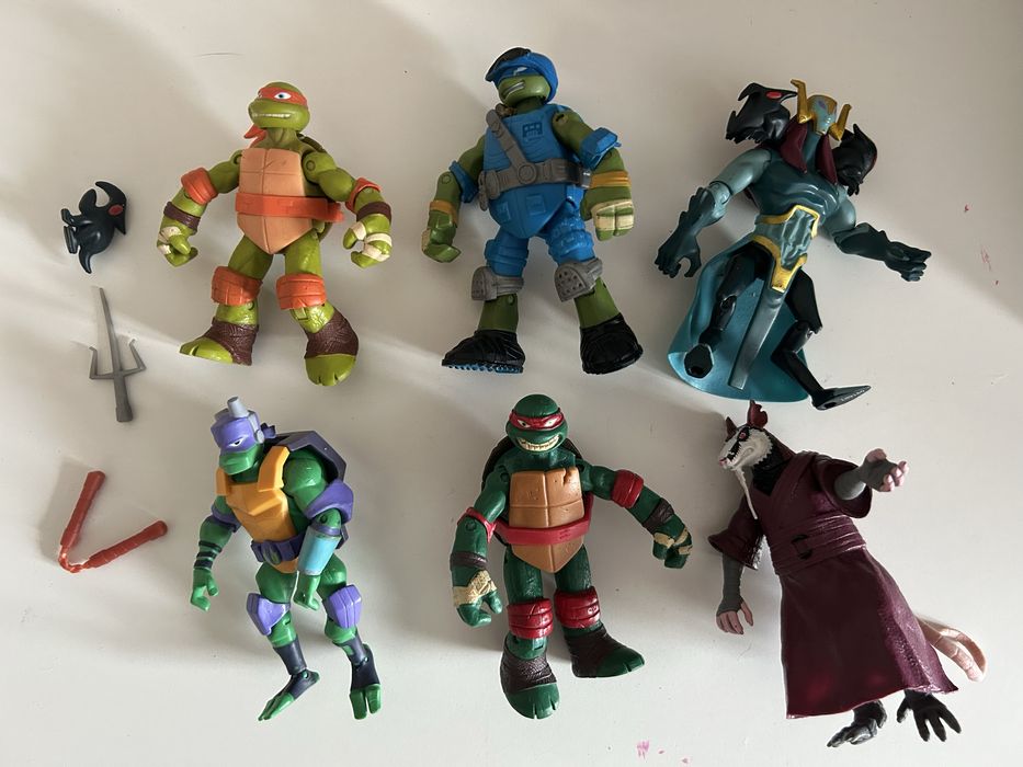 Черепашки ніндзя, Шредер, Сплінтер Hasbro набір оригінал