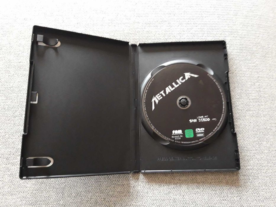 DVD musical concerto "Live in San Diego" dos METALLICA