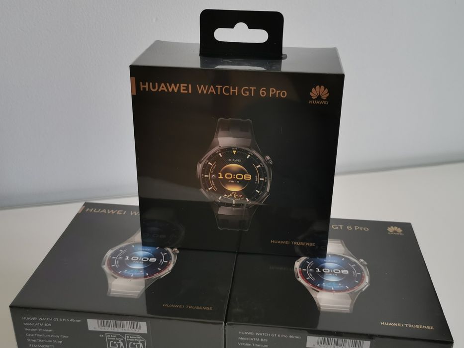 Huawei Watch GT 6 Pro NOWY oryginalnie zapakowany gw24 mce