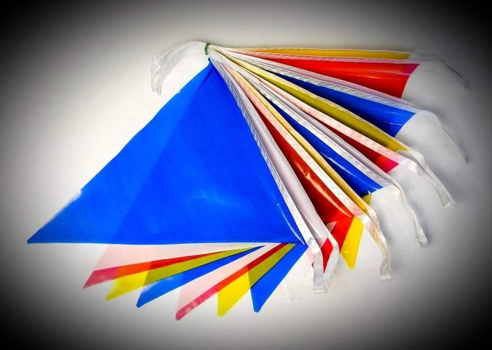 Proporczyki PCV, girlanda 5 metrów