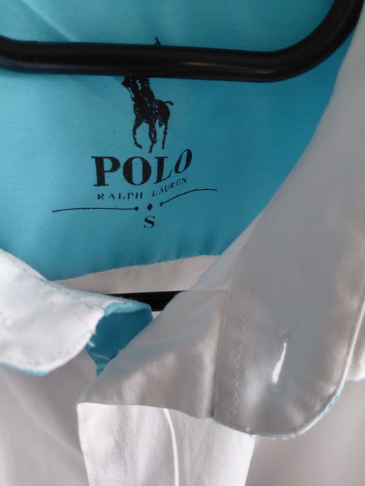 Biała koszula męska  Ralph Lauren S