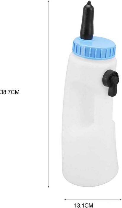 Sonda butelka do pojenia cieląt cielaków 2L ze smoczkiem i zaworem