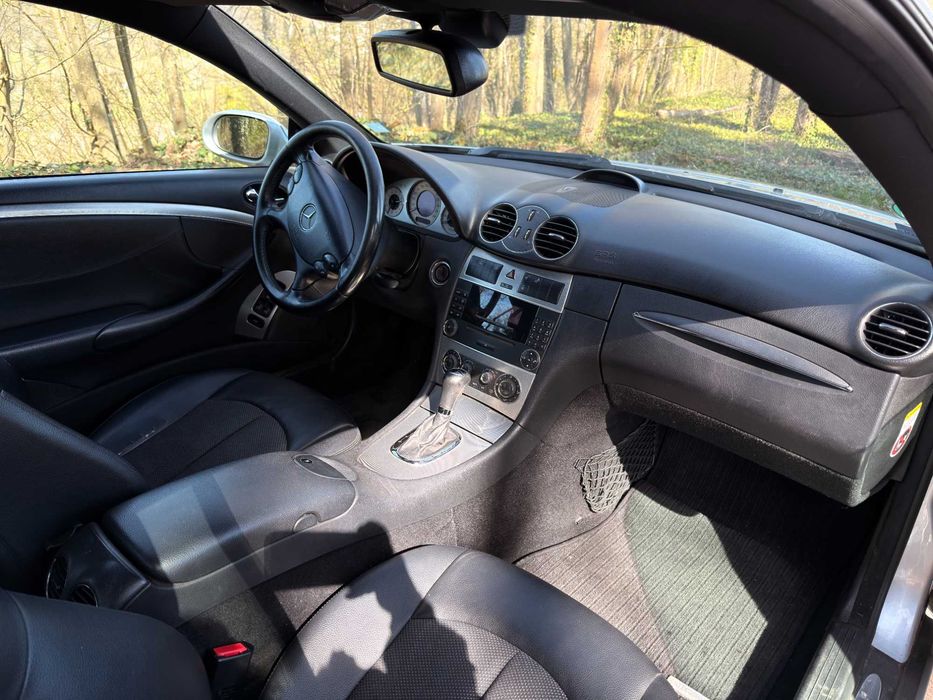 Mercedes clk 200 kompressor – eleganckie coupe